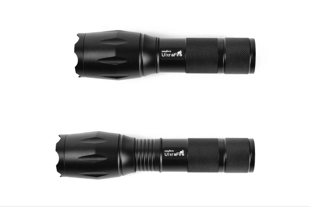 Lanterna led Militar 10.000 lumens -corpo em metal -Nova