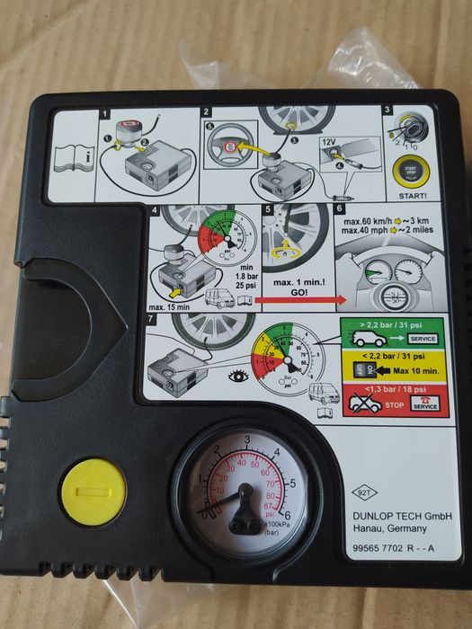 Компресор Dunlop герметiк 620 ml