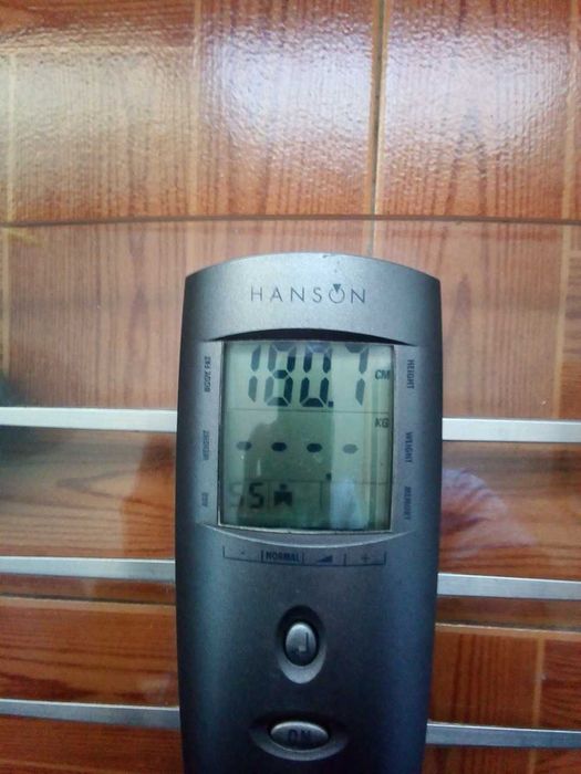 Balança digital de pesagem corporal Hanson, como NOVA!