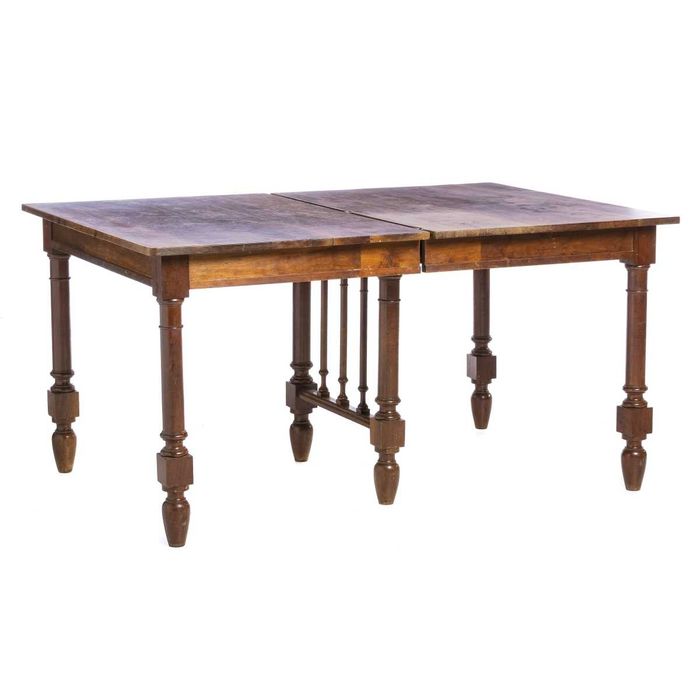 Mesa Sala Jantar Século XIX Castanho