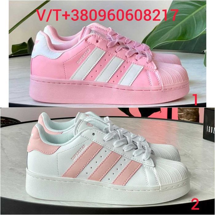 Жіночі Кросівки Adidas Superstar Platform 36-40 (Оплата при отриманні)