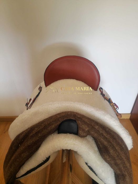 Montura Espanhola Mista Em Fibra - Nova