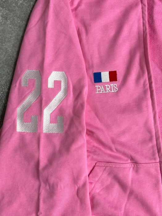 Balenciaga Paris zip up hoodie баленсі баленсіага рожева зіпка pink S M L