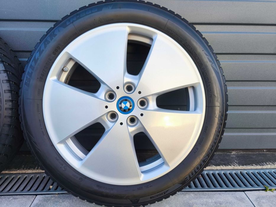 Oryginał BMW 19" 5x112 Czujniki Ciśnienia Zima i3