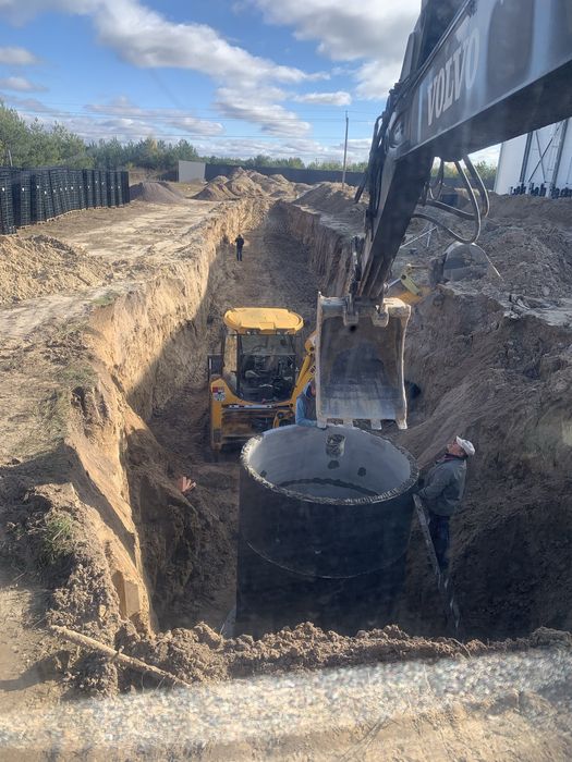 Екскаватор повноповоротний