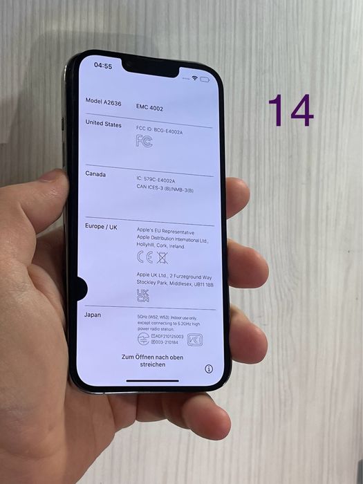 Дисплей iPhone 13 Pro  екран розборка оригинал оригінальний донор