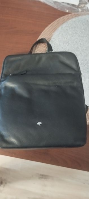 Nowy skórzany plecak