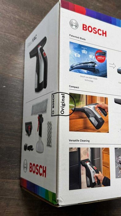 aspirador de janelas Bosch Glass Vac - novo