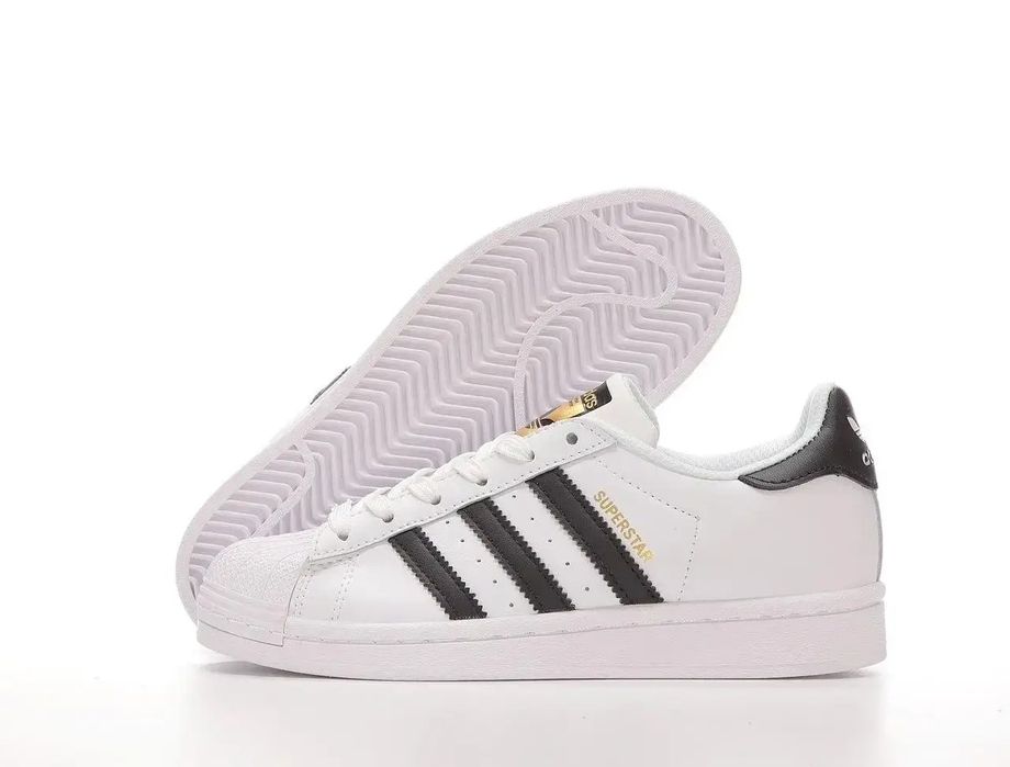 ЗНИЖКА! Кросівки Adidas Superstar white / білі