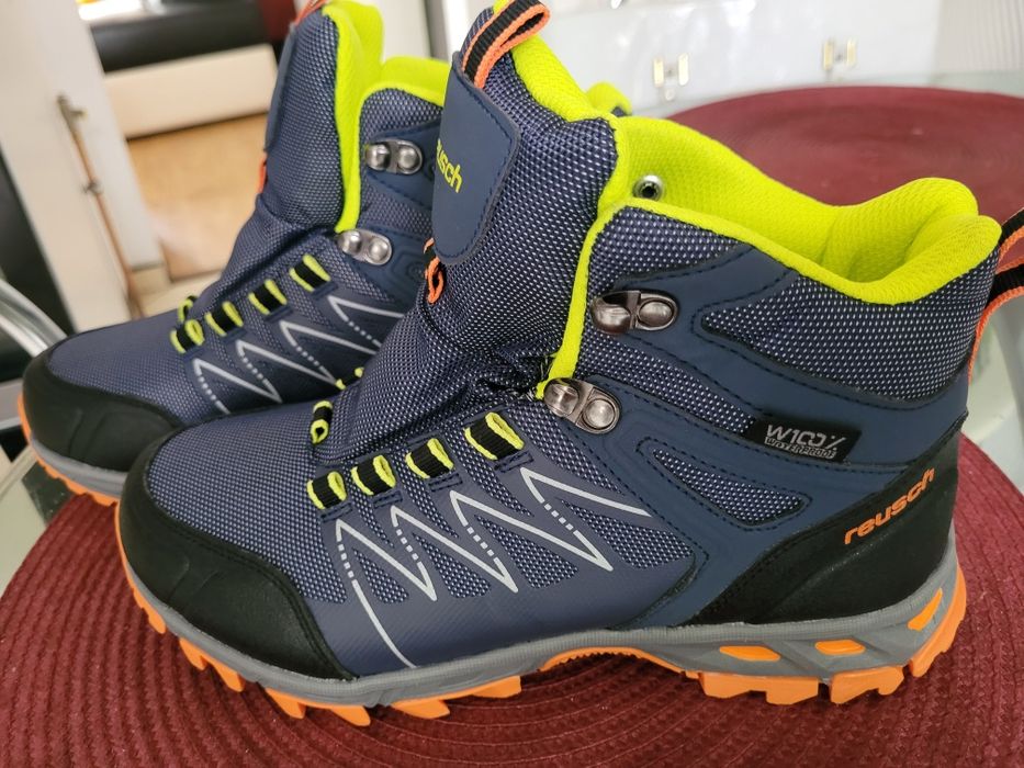 Buty trekkingowe wysokie chłopięce rozm.38