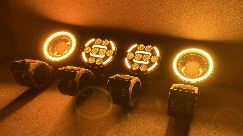 Halogen roboczy led ring Scania Trux Hypro offroad 4x4