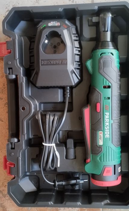 Roquete Parkside com bateria e carregador 12v novo