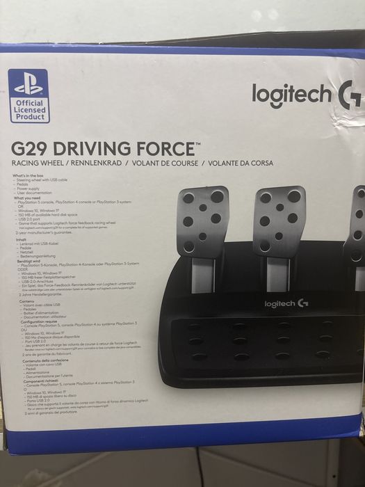 vendo volante logitech g29