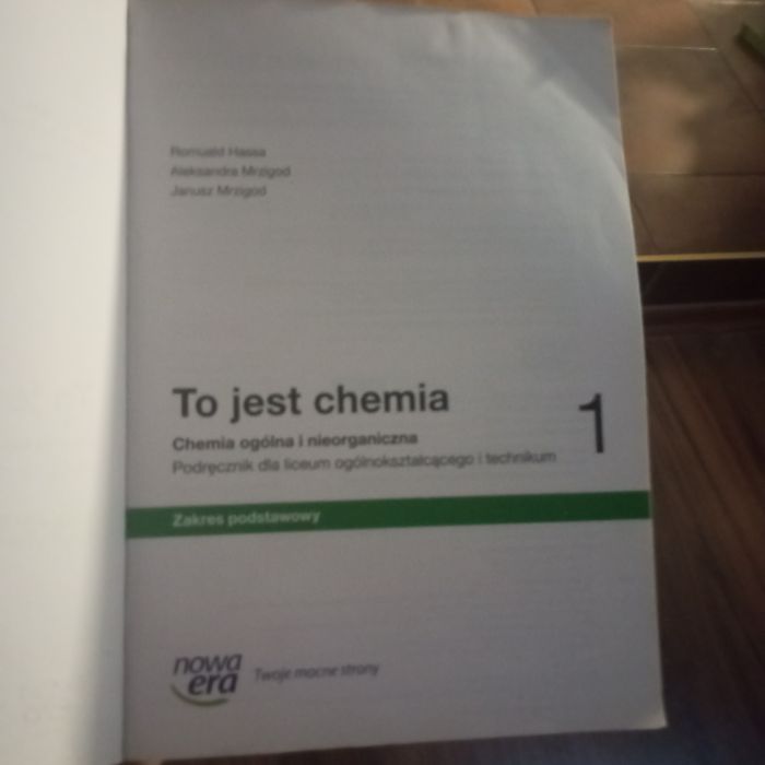 To jest chemia 1