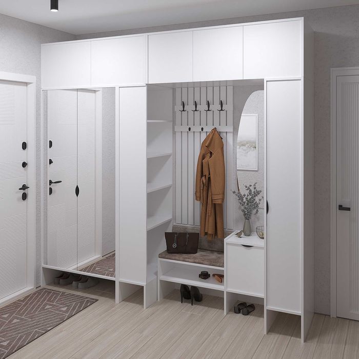 Сучасні та стильні модульні меблі для передпокою Рейн  Преміум