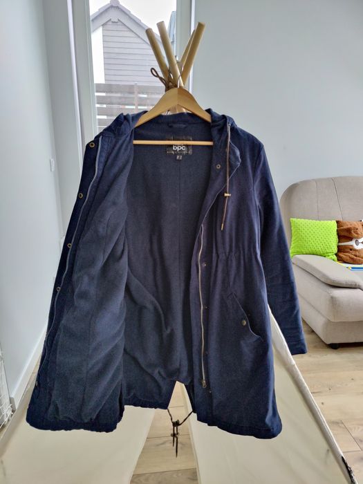 Parka ciążowa ciemnoniebieska