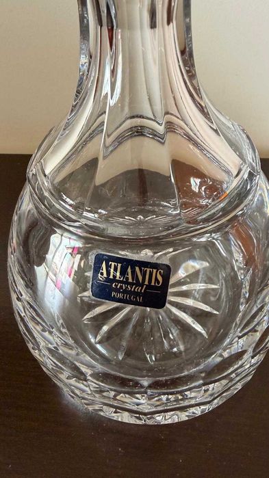 Decanter / Garrafa em Cristal ATLANTIS Portugal - NOVO