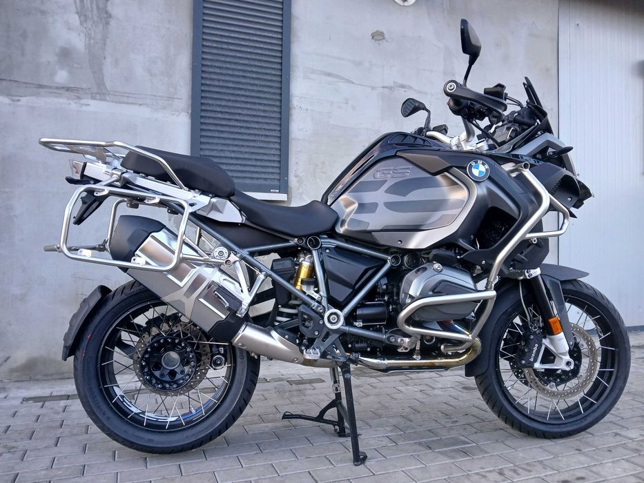 BMW GS 1200 Adventure 2017 uszkodzony Mały przebieg wysposażony transp