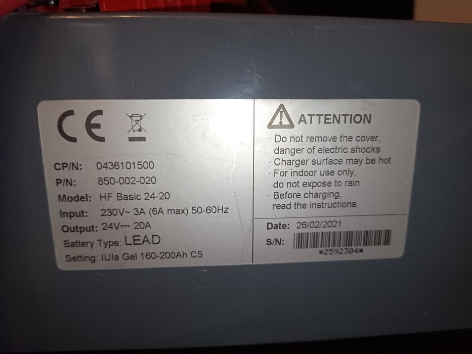 Prostownik ładowarka automatyczna Banner HF Basic 24V 20A