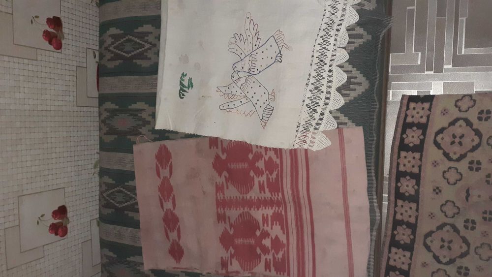 Домотканные полотно .рушники