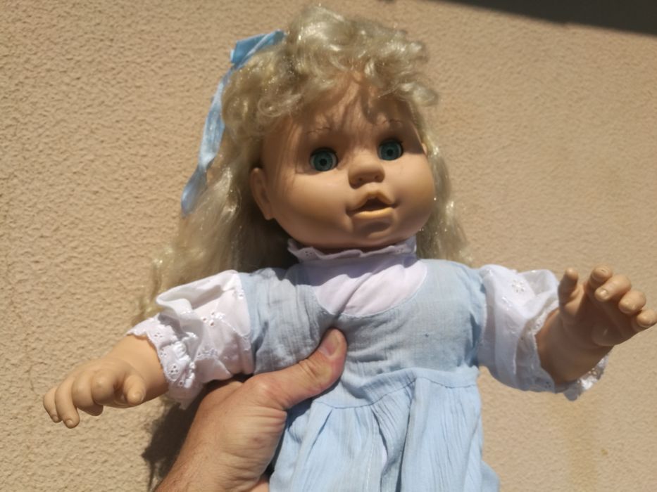 Boneca grande peça vintage super rara e real