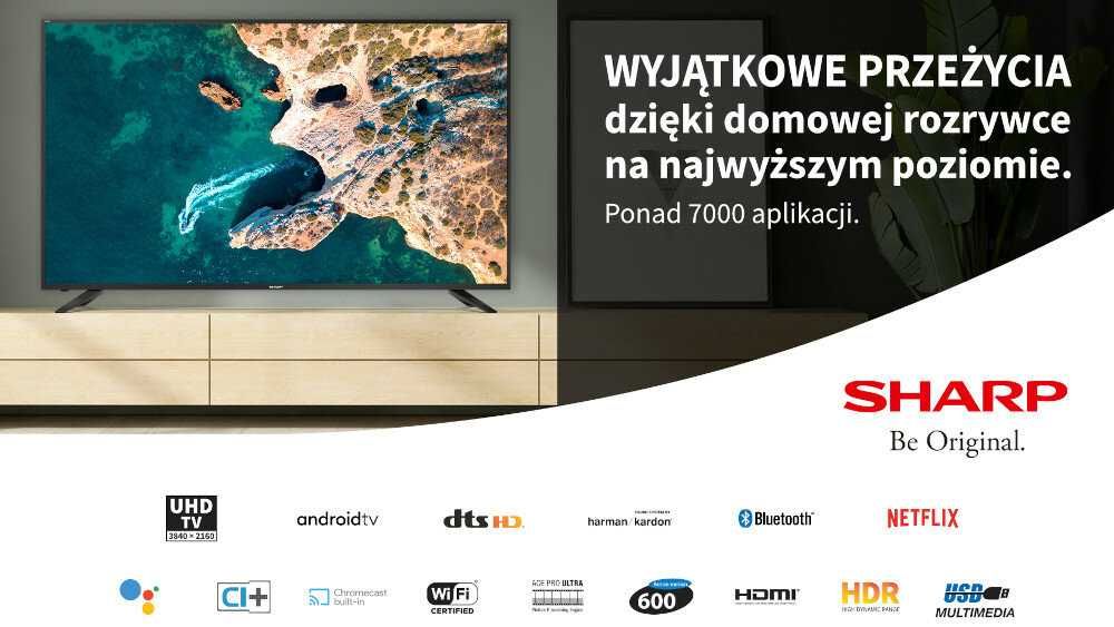 Telewizor SHARP 70CL5EA 70" LED 4K Android TV