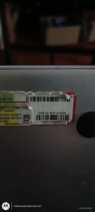 Laptop legenda nie do grania