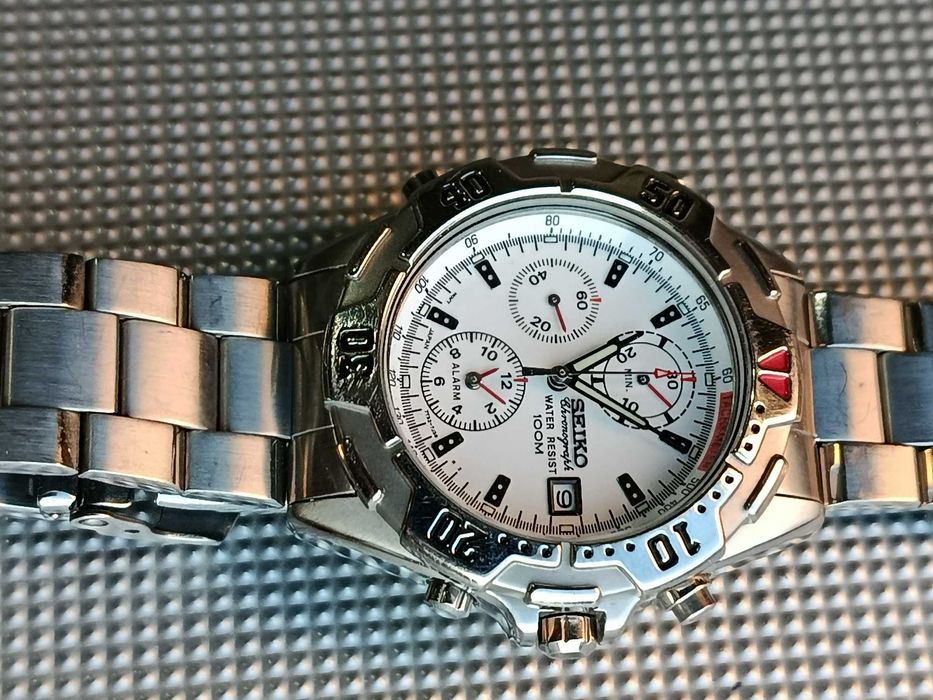 SEIKO Diver 7t32-7f69  1998 Alarm Chronograph