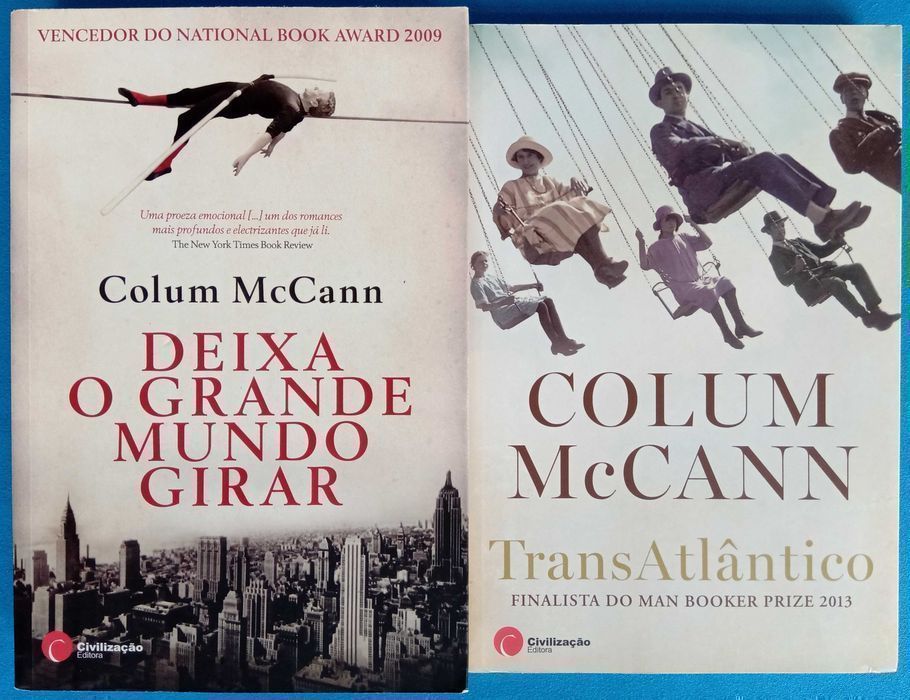 Livros de Colum McCann TransAtlântico, Deixa Grande Mundo [Preço Conj]