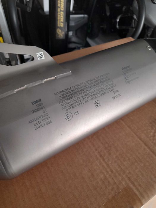 Escape akrapovic para BMW S100 RR a partir de 2018