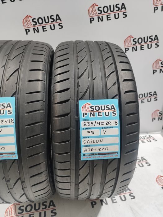 2 pneus semi novos 235-40R19 - Oferta dos Portes