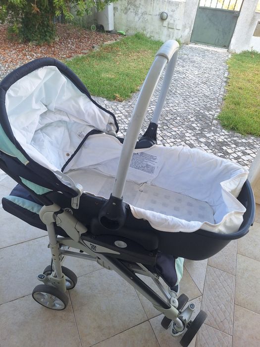 Carrinho Bebe PreNatal com Berco e Ovo