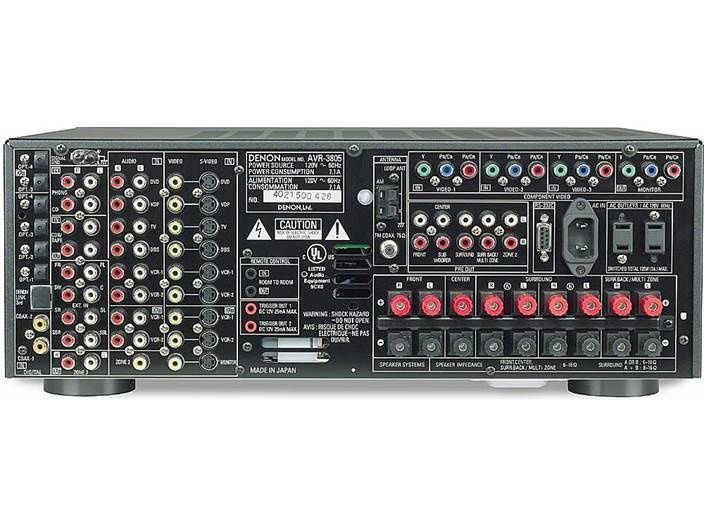 Receiver 7.1 Denon AVR 3805