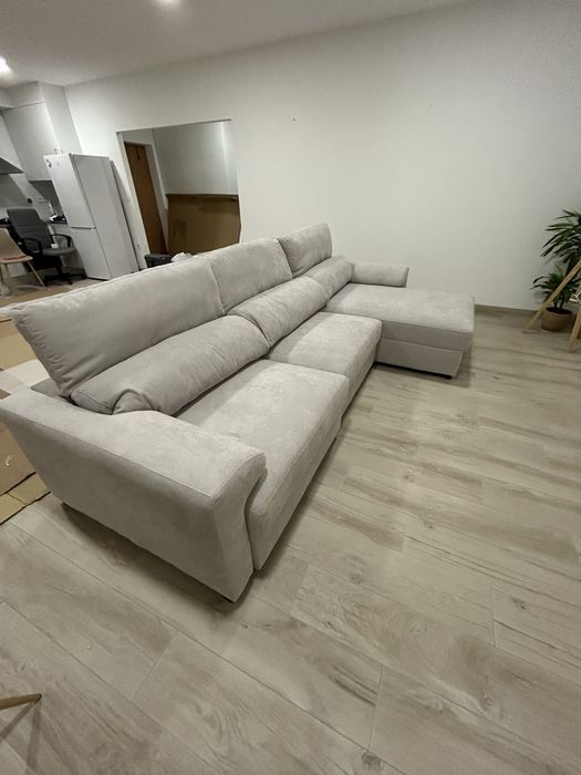 Sofá Chaise Long NOVO ainda com garantia