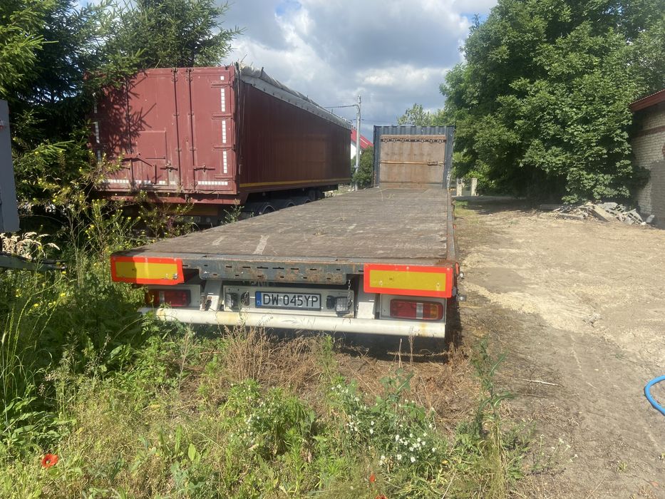 Naczepa platforma KRONE mega