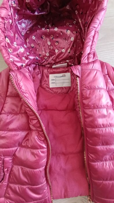 Kurtka spodnie szelki zestaw 74