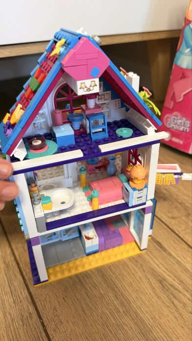 Конструктор sluban домик вилла 730 деталей + карета