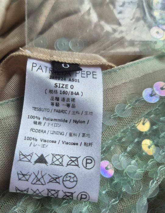 Patrizia Pepe luksusowa sukienka na wesele xS,S