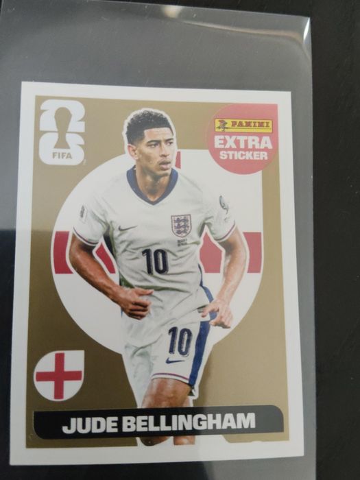 Panini extra Sticker Gold Bellingham