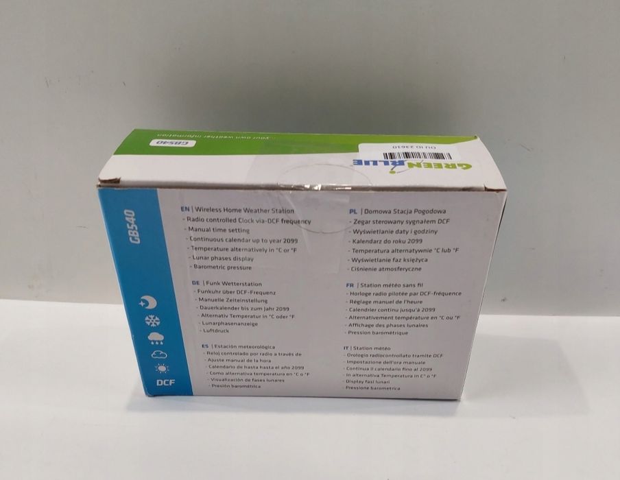 Stacja pogody GreenBlue GB540