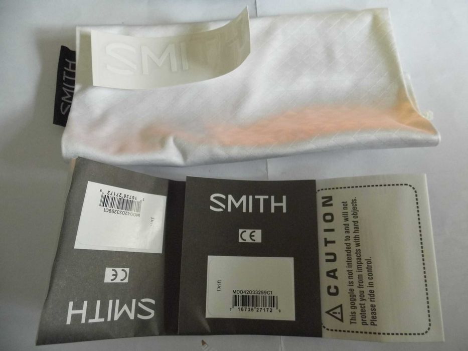 Gogle narciarskie Smith Drift White S2-3 Red mirror różne modele