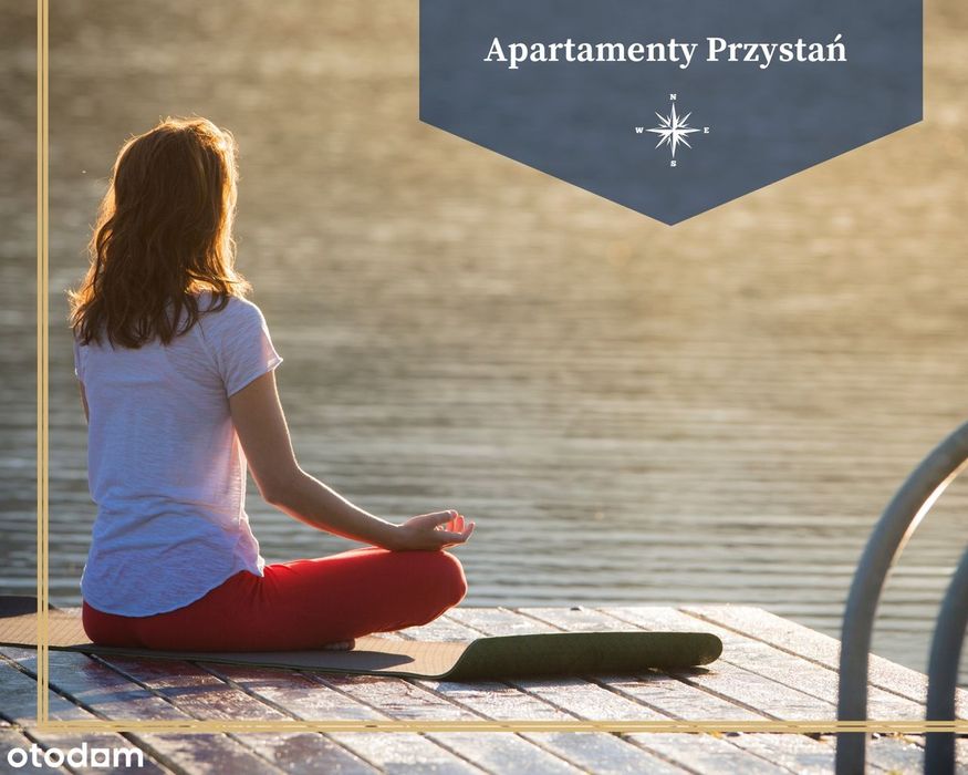 Apartamenty Przystań, Przestronne 2 pokojowe z tarasem, nad jeziorem
