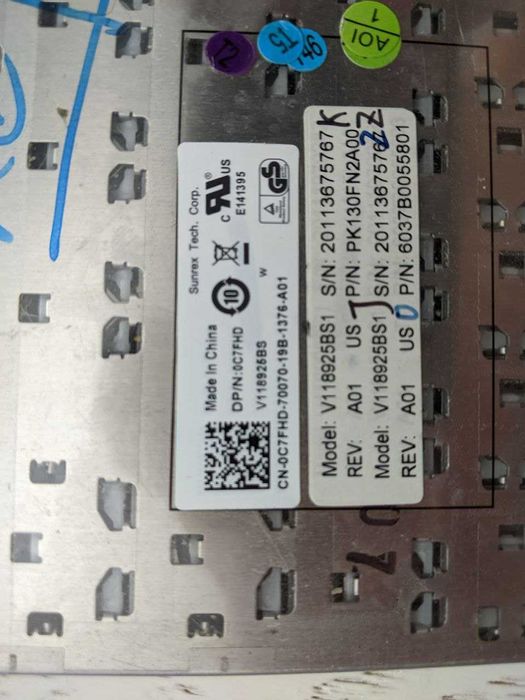 Клавиши для ноута Dell Latitude