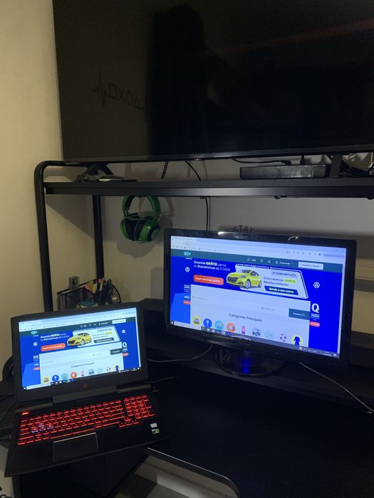 Conjunto GAMING - Monitor, Teclado Mecânico, Rato e Tapete NOVO SELADO