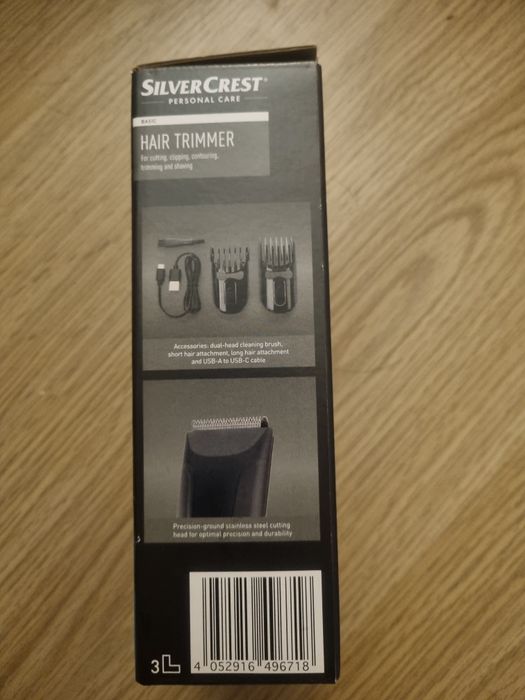 Golarka trymer meski silvercrest NOWA