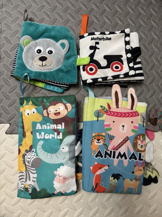 Книжки шуршалки для малюків