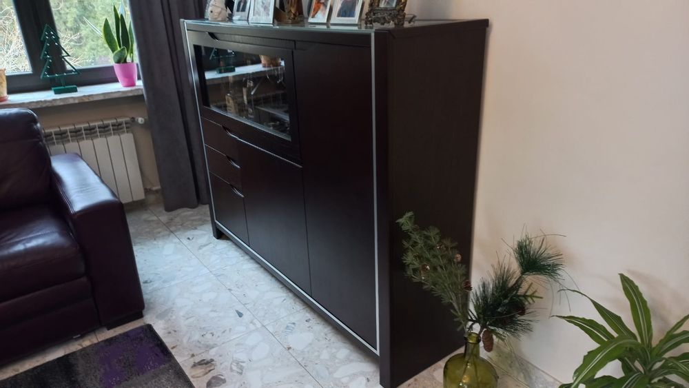 Komoda witryna szklana