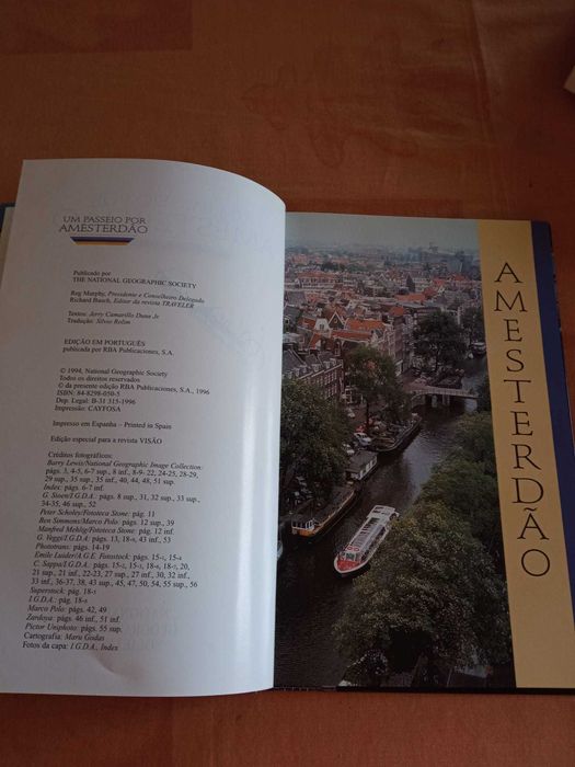 Conjunto de 6 livros - National Geographic Society (1996)
