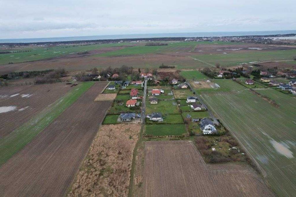 działka budowlana pod Mielnem 1000 m2