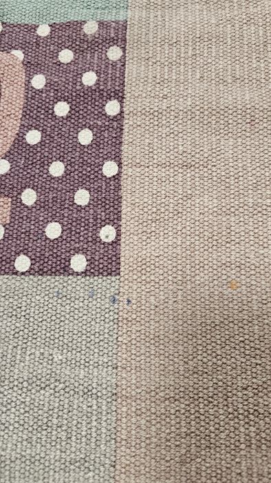 Dywan H&M dziecięcy dla dziewczynki bawełniany 90x130 cm